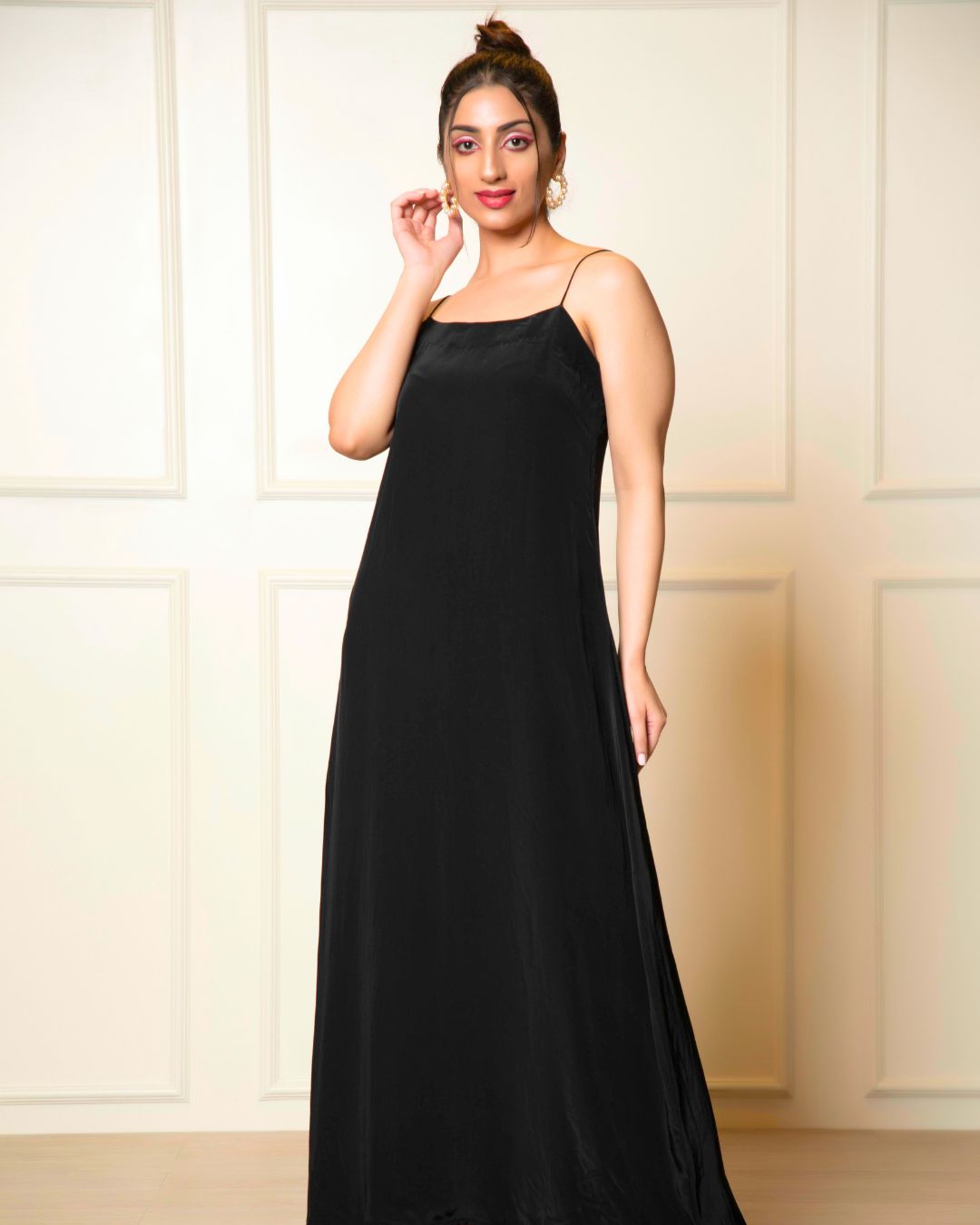 Cotton Tiered A-Line Maxi Dress – Breezy, Flowy & Perfect for All-Day Comfort