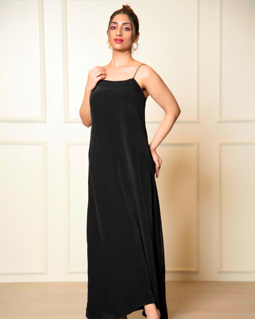 Cotton Tiered A-Line Maxi Dress – Breezy, Flowy & Perfect for All-Day Comfort