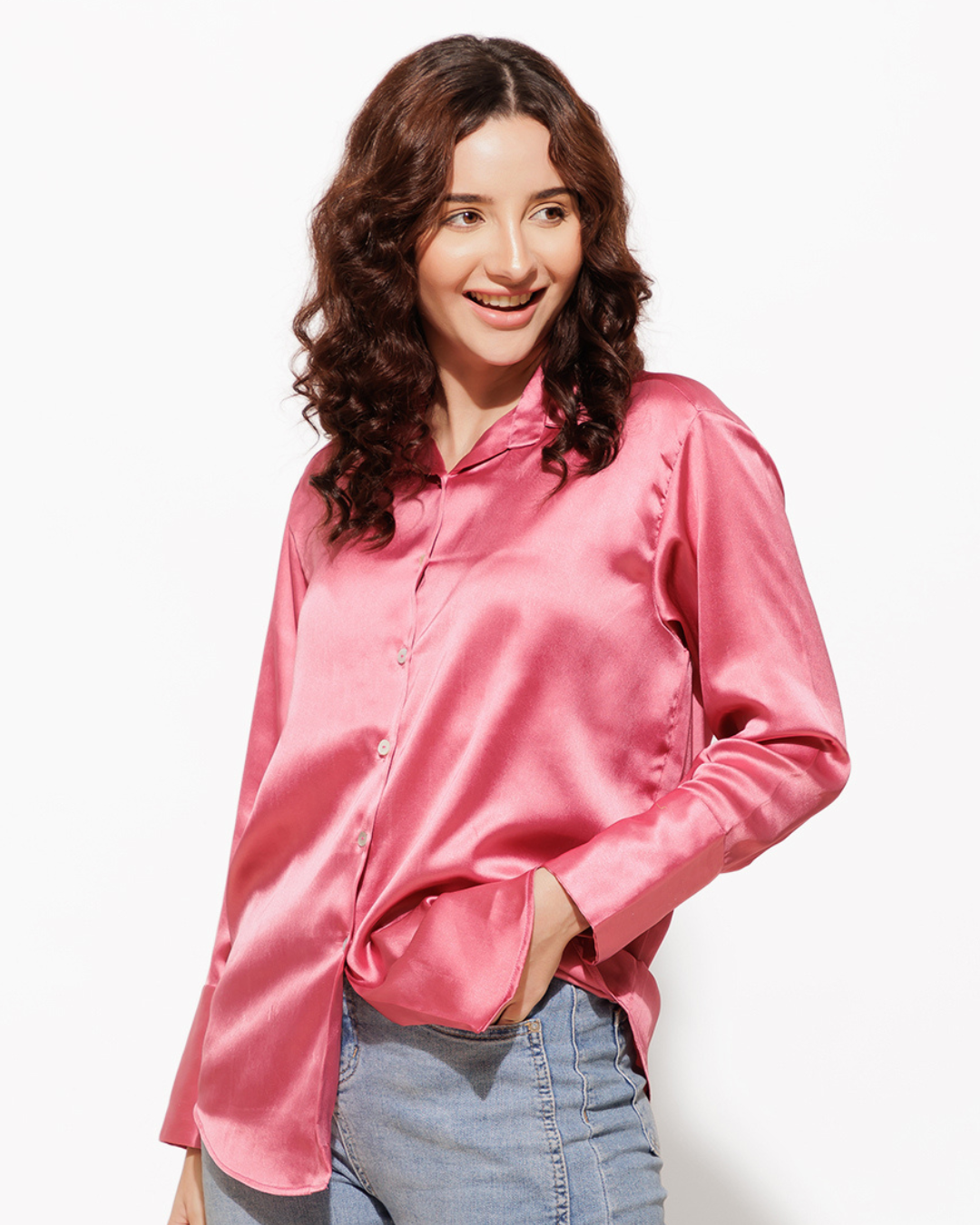 Women’s Satin Shirt – Sleek, Classy & Chic