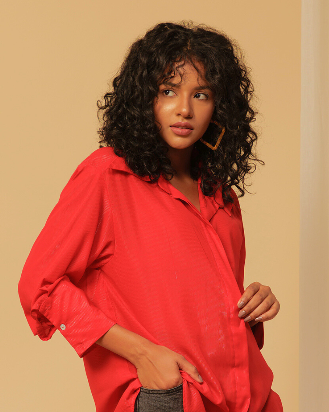 Party Shimmer Shirt for Women – Glam & Glitzy Look