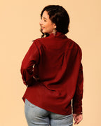Stylish Shimmer Shirt for Women – Dazzling Glamwear for Evenings & Events