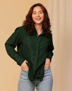 Stylish Shimmer Shirt for Women – Dazzling Glamwear for Evenings & Events