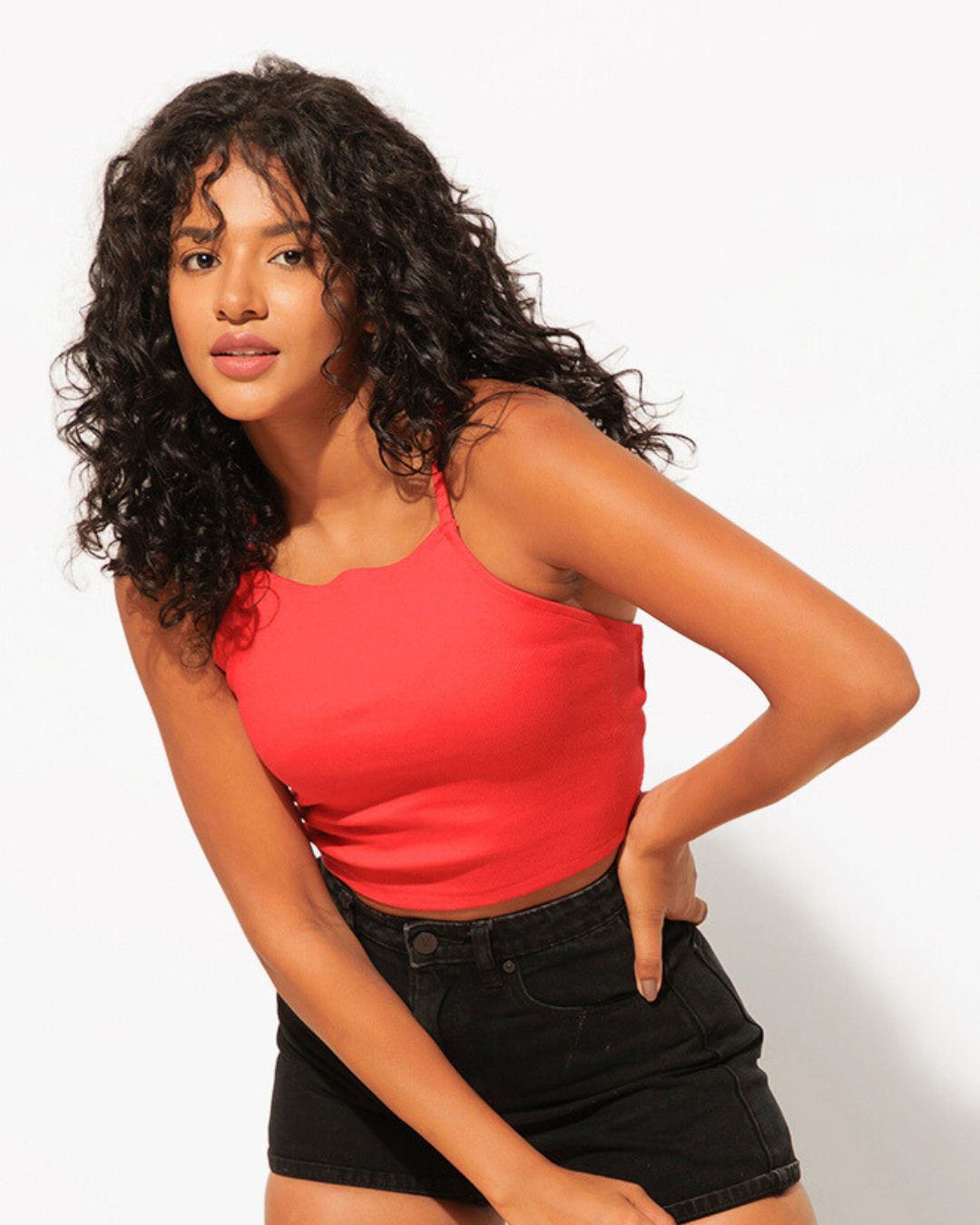 Backless Ribbed Crop Top – Soft Cotton Fit