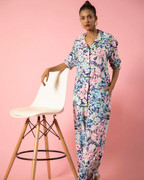 Chic Floral Print Co-ord Set – Matching Top & Bottom for a Feminine Touch