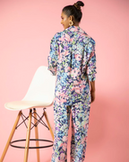 Floral Printed Matching Coord Set – 2 Piece Stylish Set for Casual and Party Wear