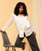 Classy Satin Shirt – Luxe & Polished Look