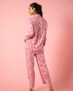 Floral Printed Matching Coord Set – 2 Piece Stylish Set for Casual and Party Wear