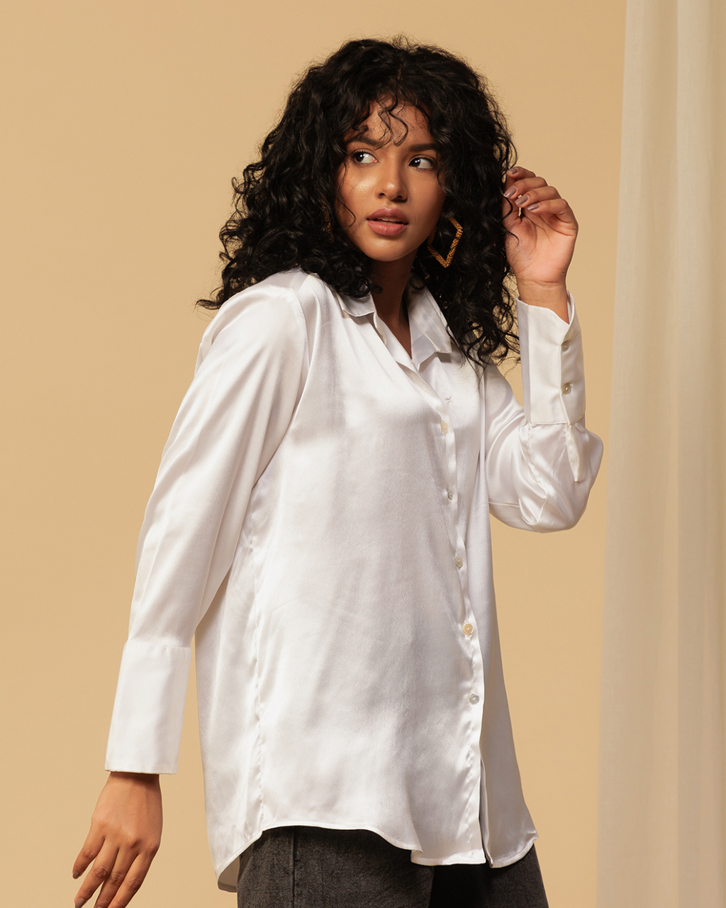 Women’s Satin Shirt – Sleek, Classy & Chic