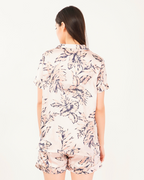 Trendy Printed Satin Shorts Set – Perfect for Day-Outs or Vacay Mood