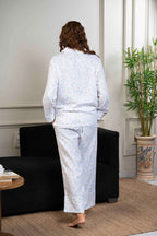 Printed Organic Cotton Night Suit for Women