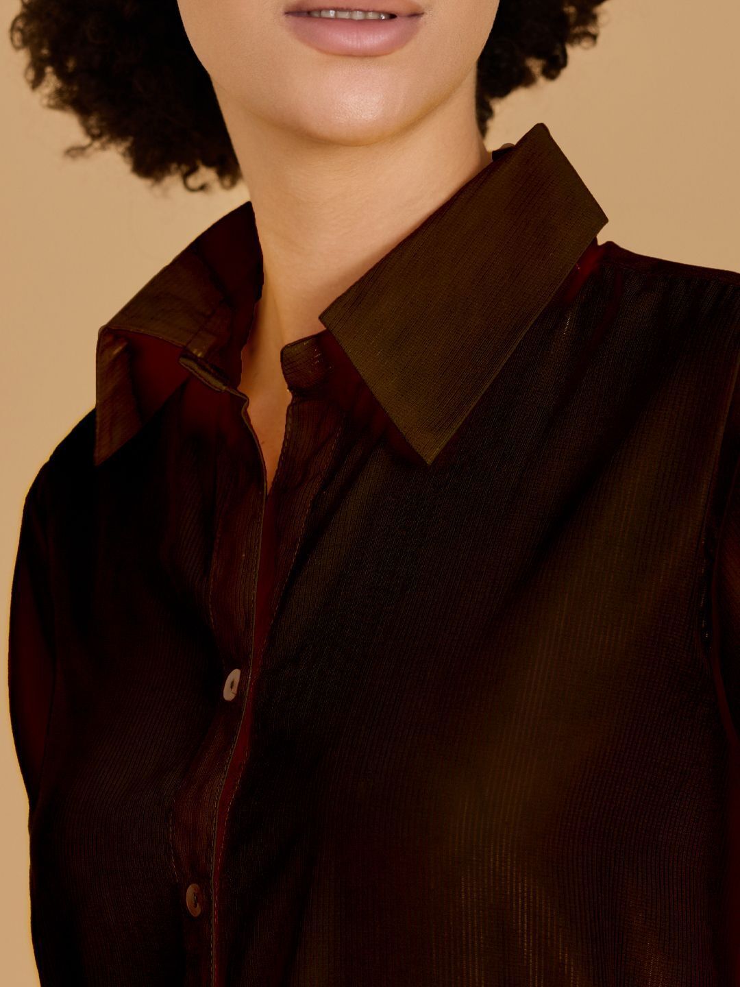 Stylish Shimmer Shirt for Women – Dazzling Glamwear for Evenings & Events